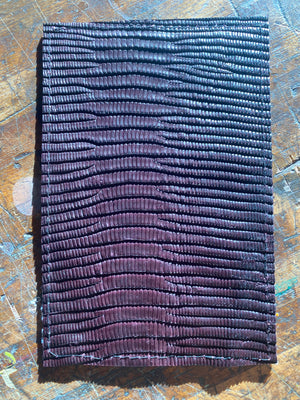 Luxury Handmade genuine ARMADILLO leather fortunewallet