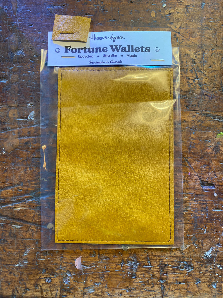 Luxury Handmade ultra thin supple leather fortunewallet